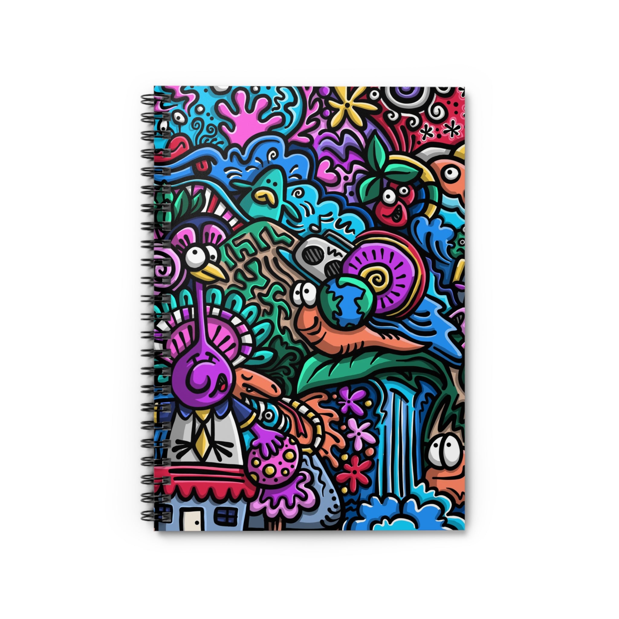 A World Of Fun Spiral Notebook Periwinkle Products