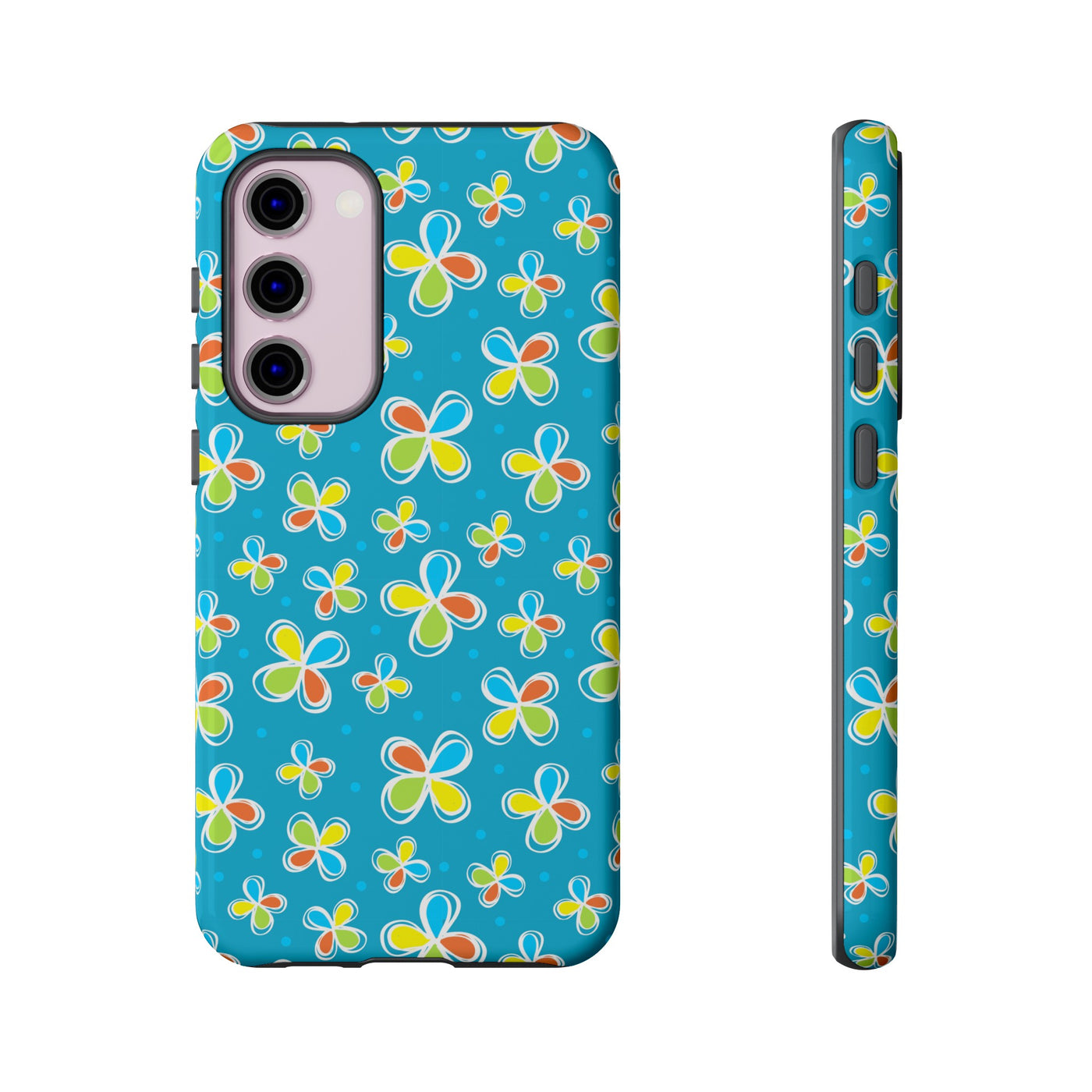 DoDo Flowers Blue Phone Case