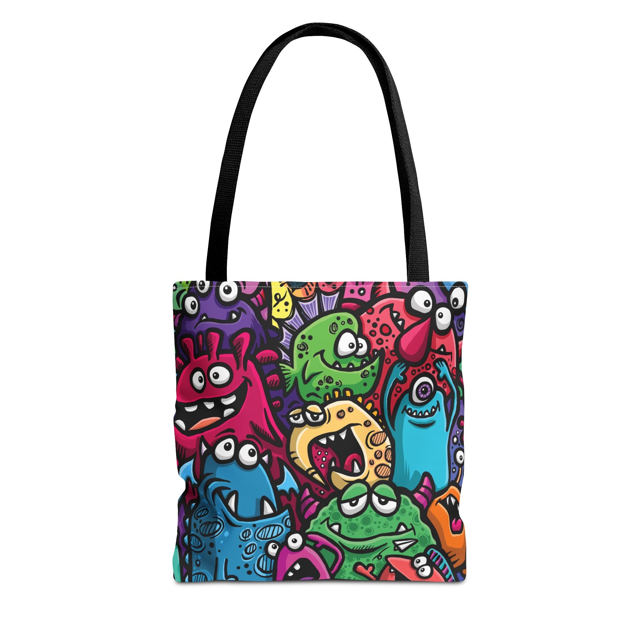 【COLOR iN ID】Winkle Cross Tote Bag 8879-handles-up-angle-