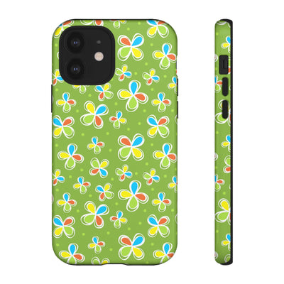 DoDo Flowers Green Phone Case