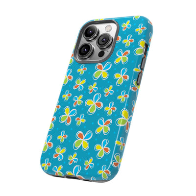 DoDo Flowers Blue Phone Case