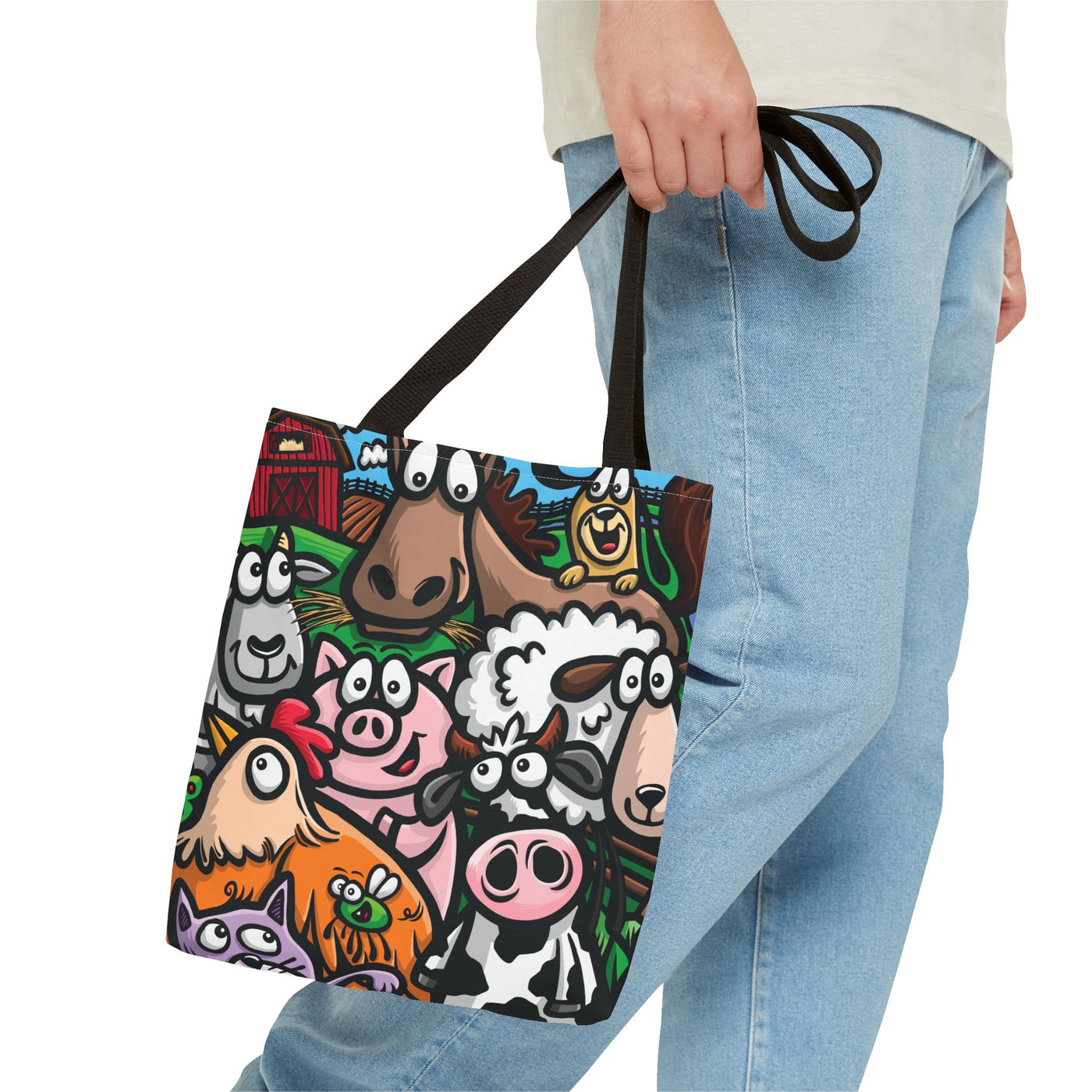 Barnyard Animals Tote Bag