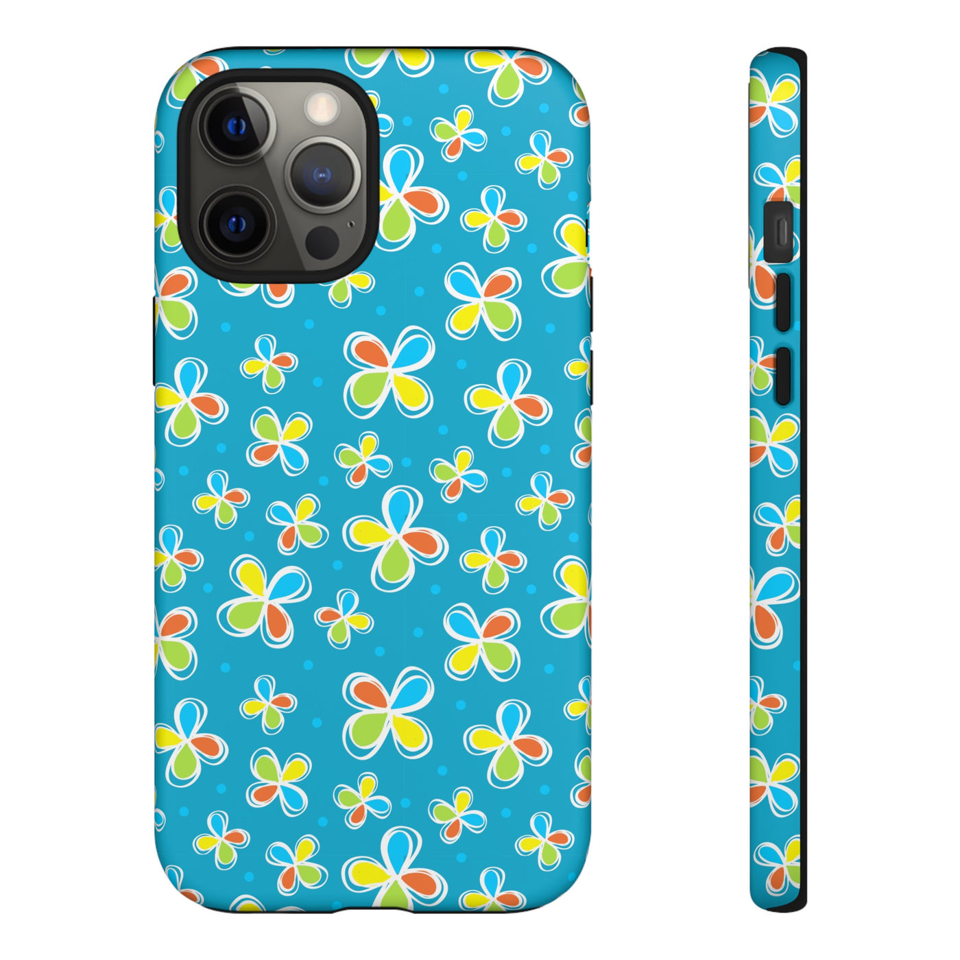 DoDo Flowers Blue Phone Case