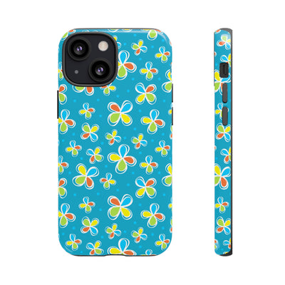 DoDo Flowers Blue Phone Case