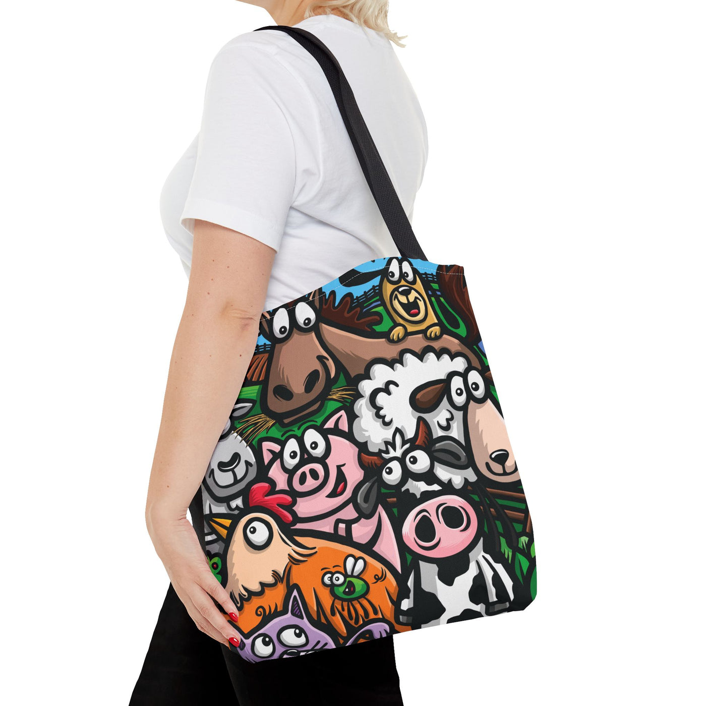 Barnyard Animals Tote Bag