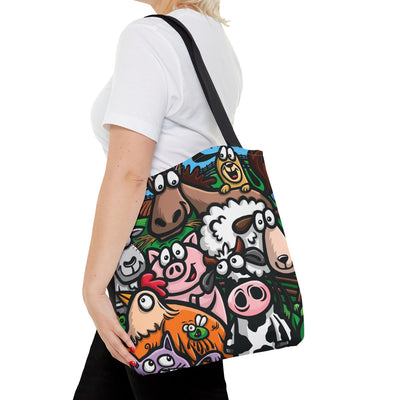 Barnyard Animals Tote Bag