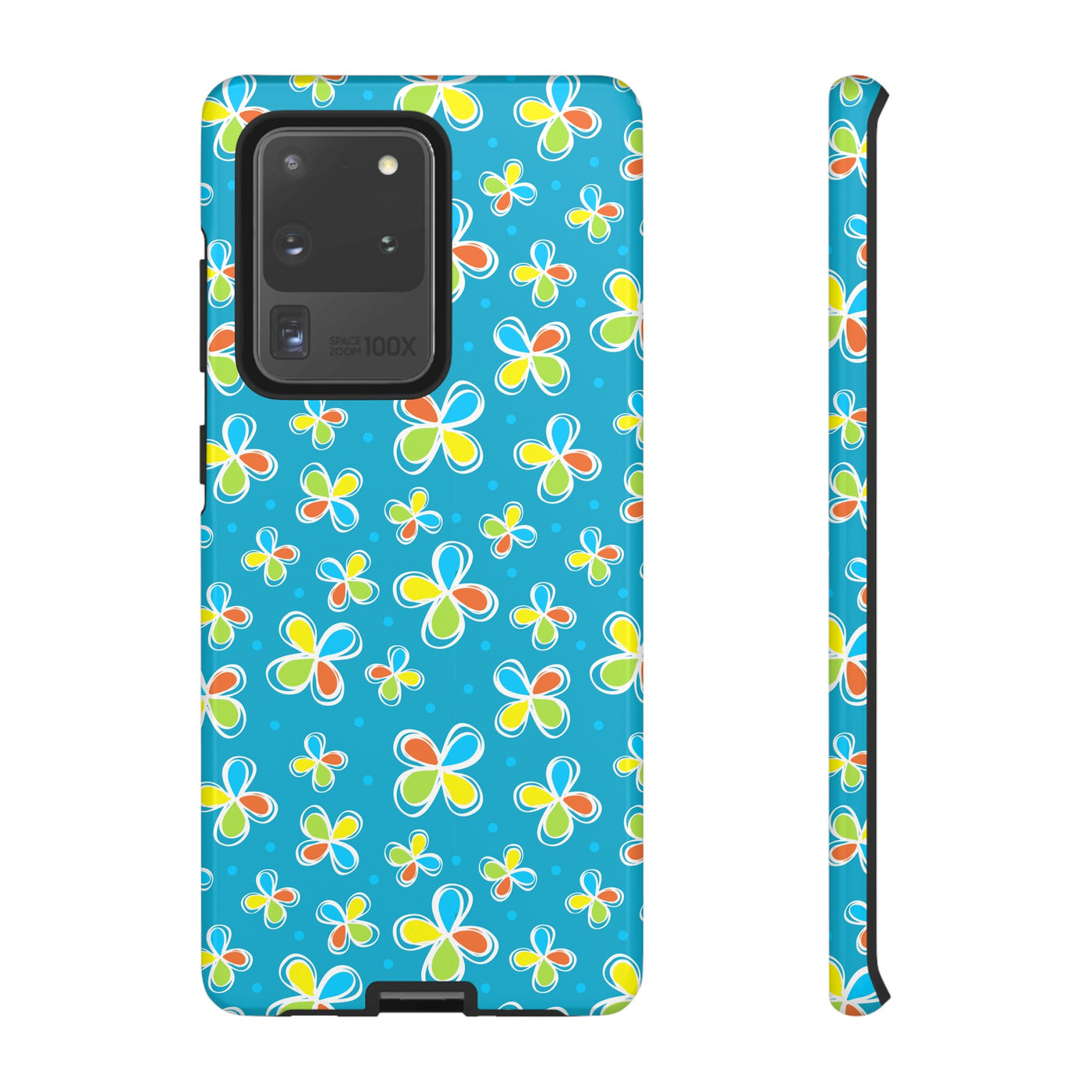 DoDo Flowers Blue Phone Case