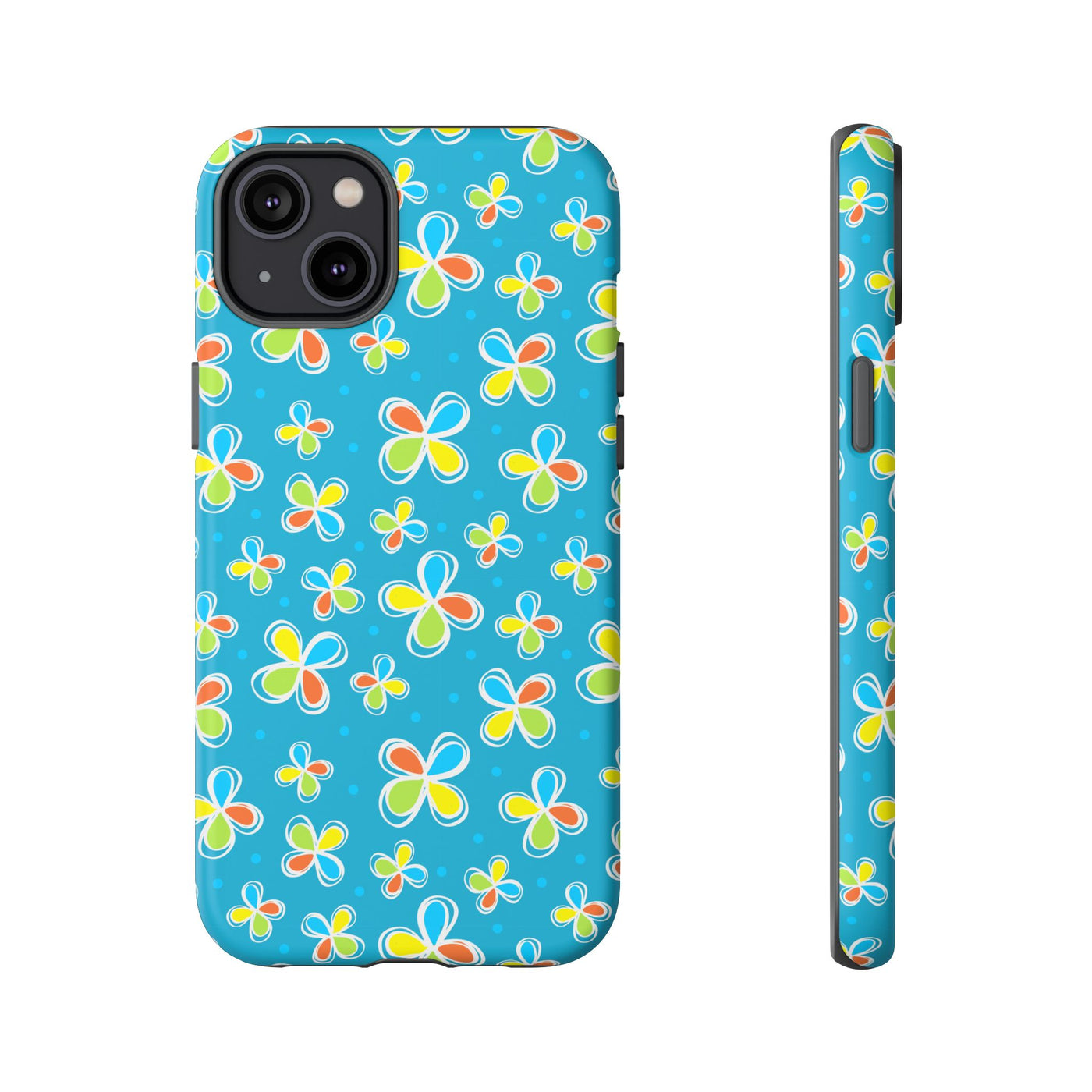 DoDo Flowers Blue Phone Case