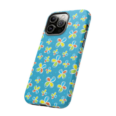 DoDo Flowers Blue Phone Case