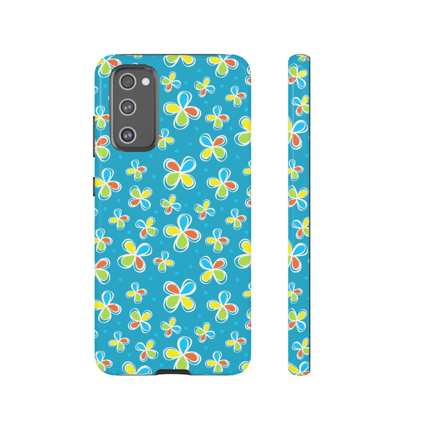 DoDo Flowers Blue Phone Case