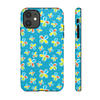 DoDo Flowers Blue Phone Case