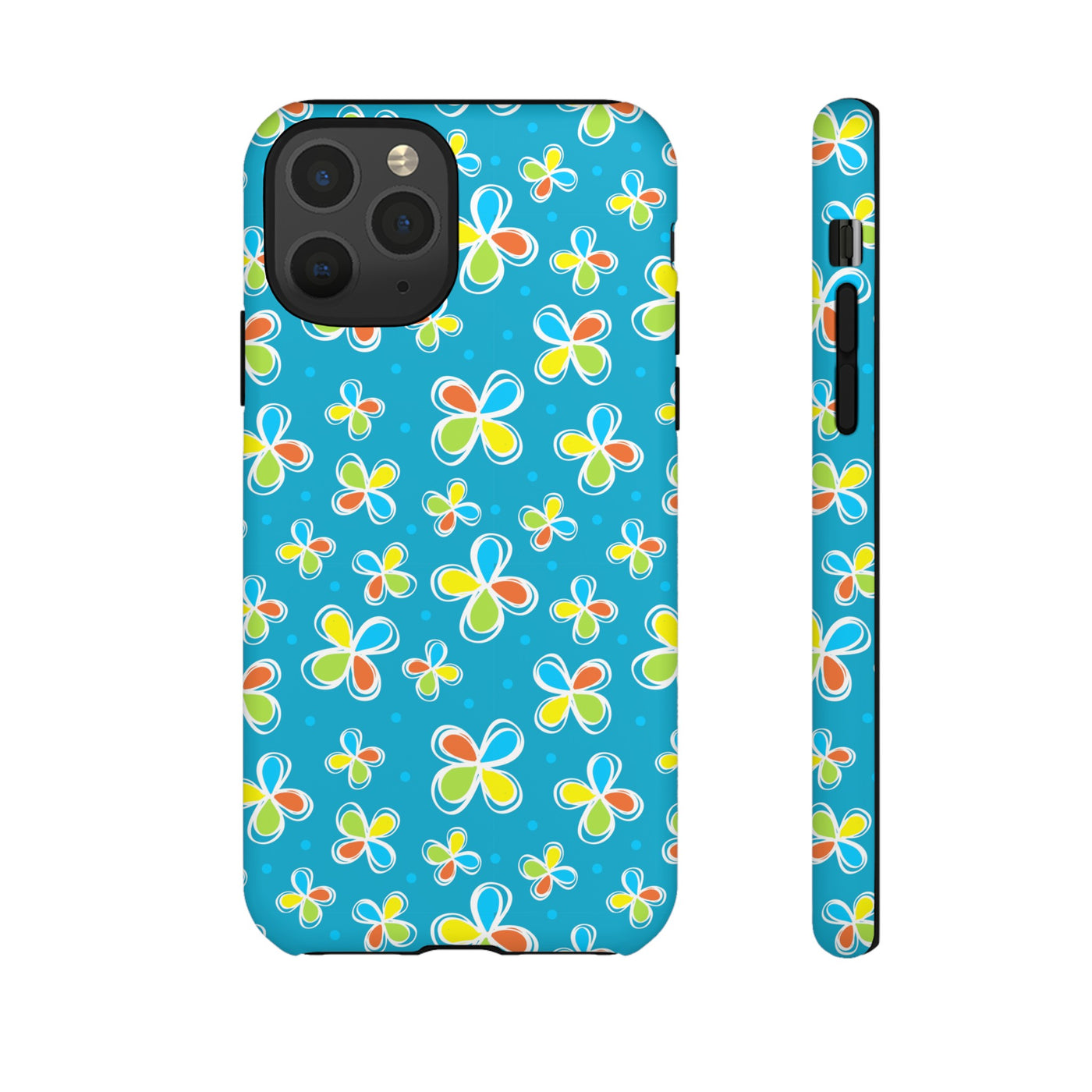 DoDo Flowers Blue Phone Case