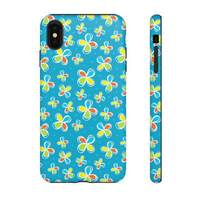 DoDo Flowers Blue Phone Case