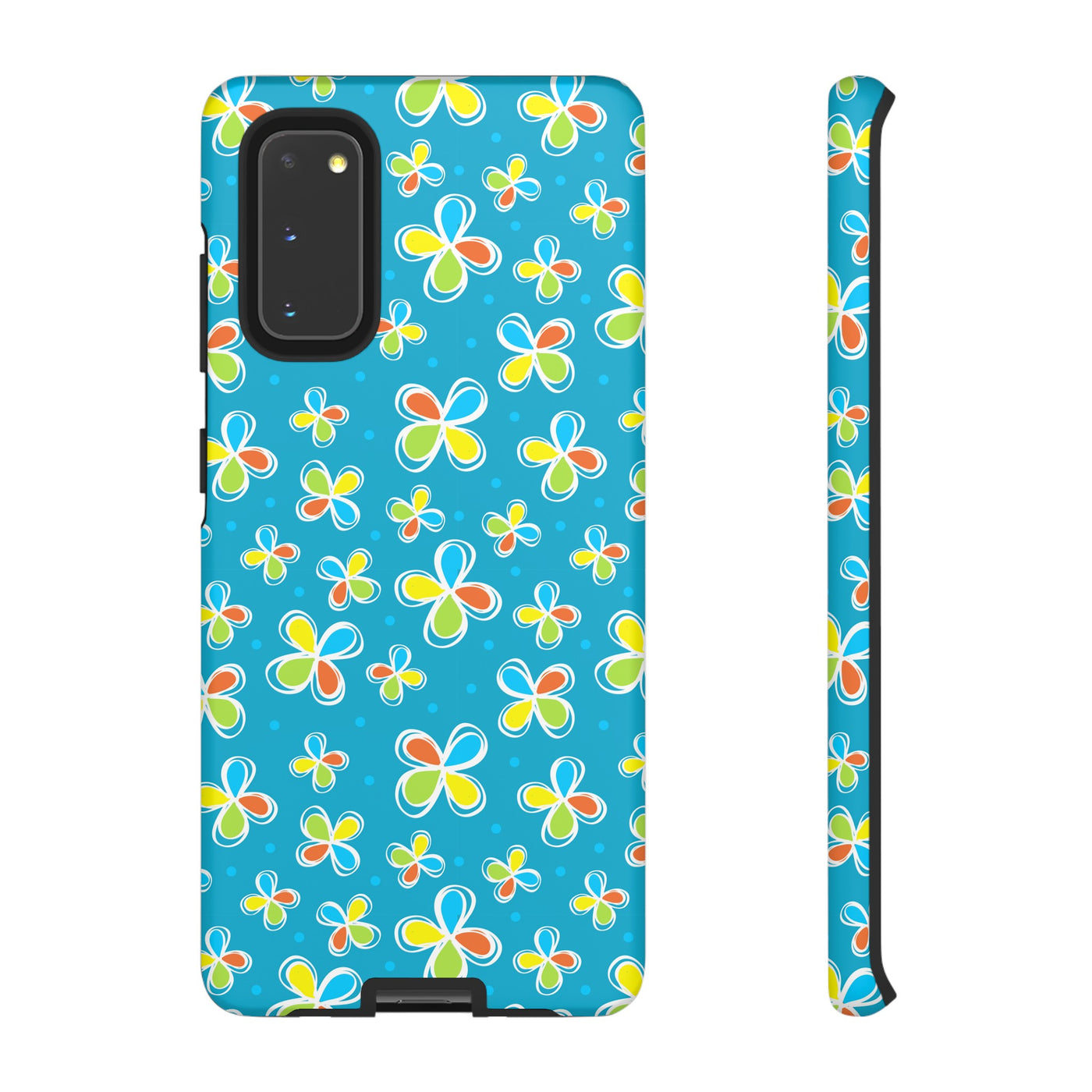 DoDo Flowers Blue Phone Case