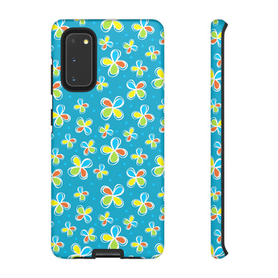 DoDo Flowers Blue Phone Case