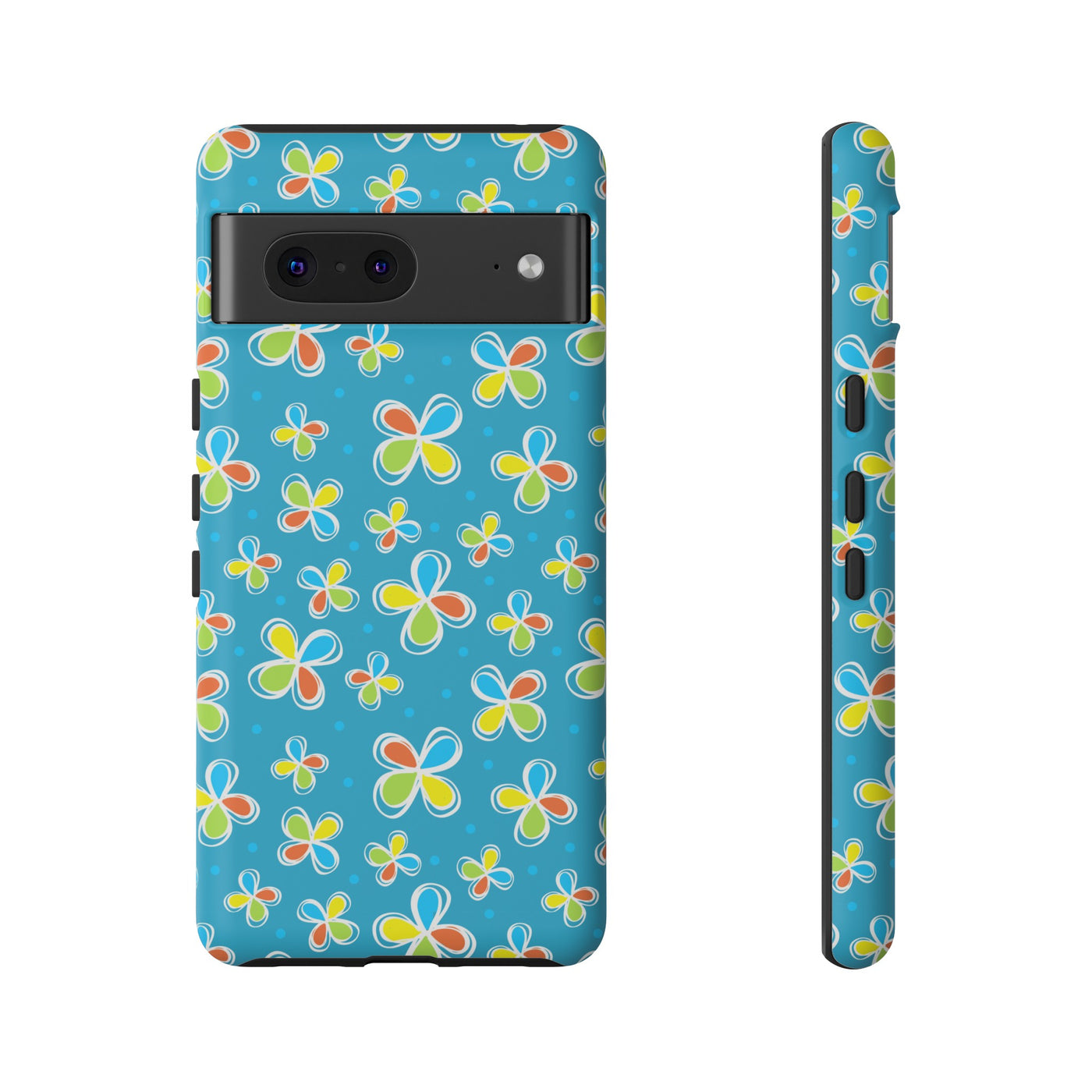 DoDo Flowers Blue Phone Case