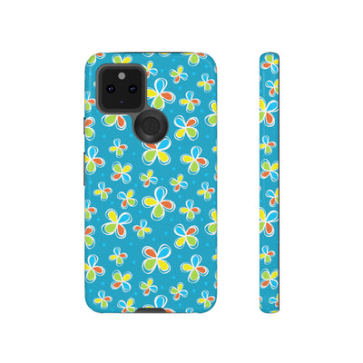 DoDo Flowers Blue Phone Case