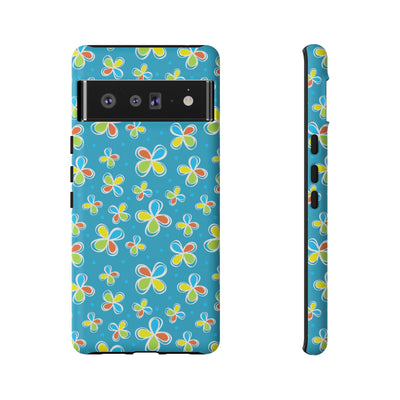 DoDo Flowers Blue Phone Case