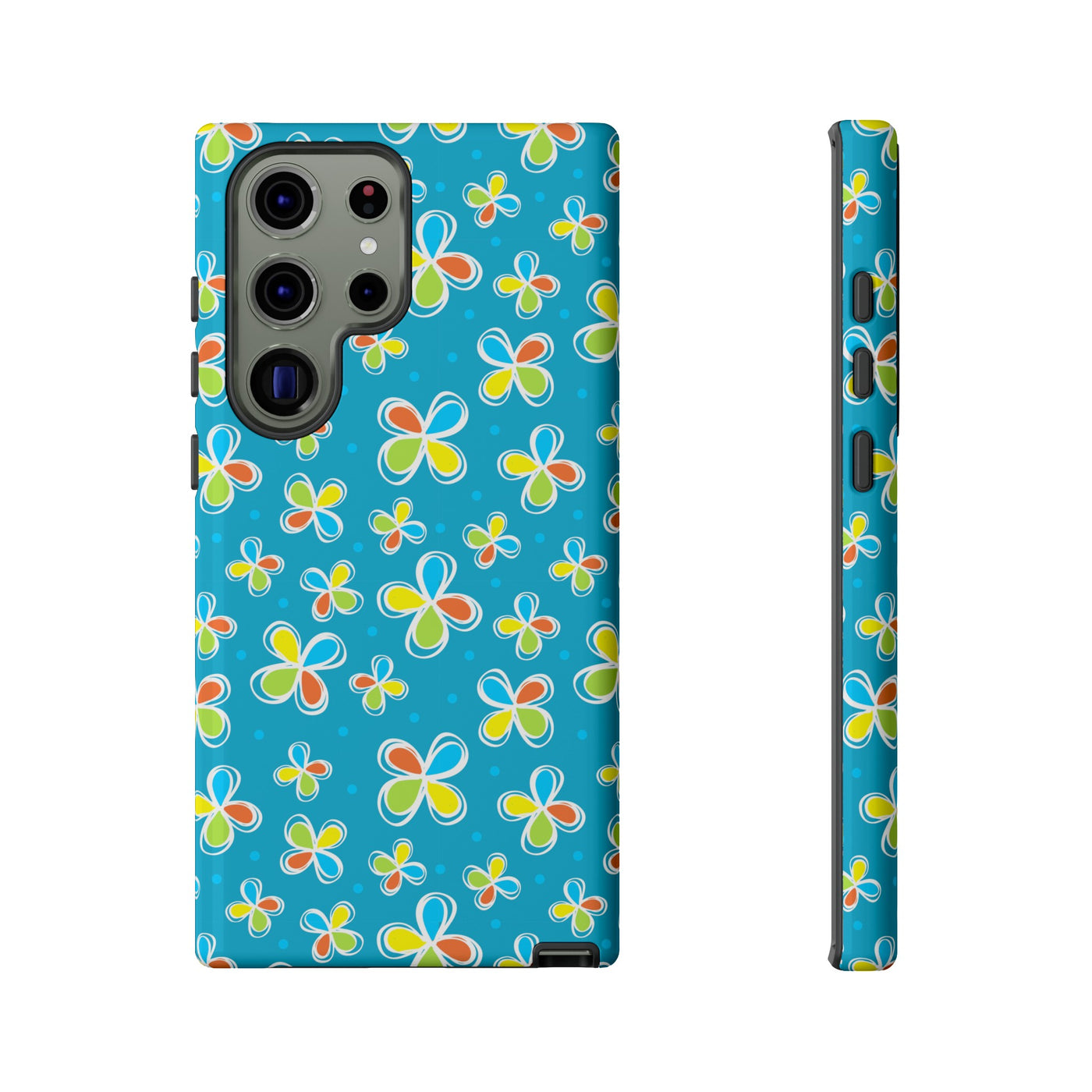 DoDo Flowers Blue Phone Case