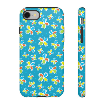 DoDo Flowers Blue Phone Case