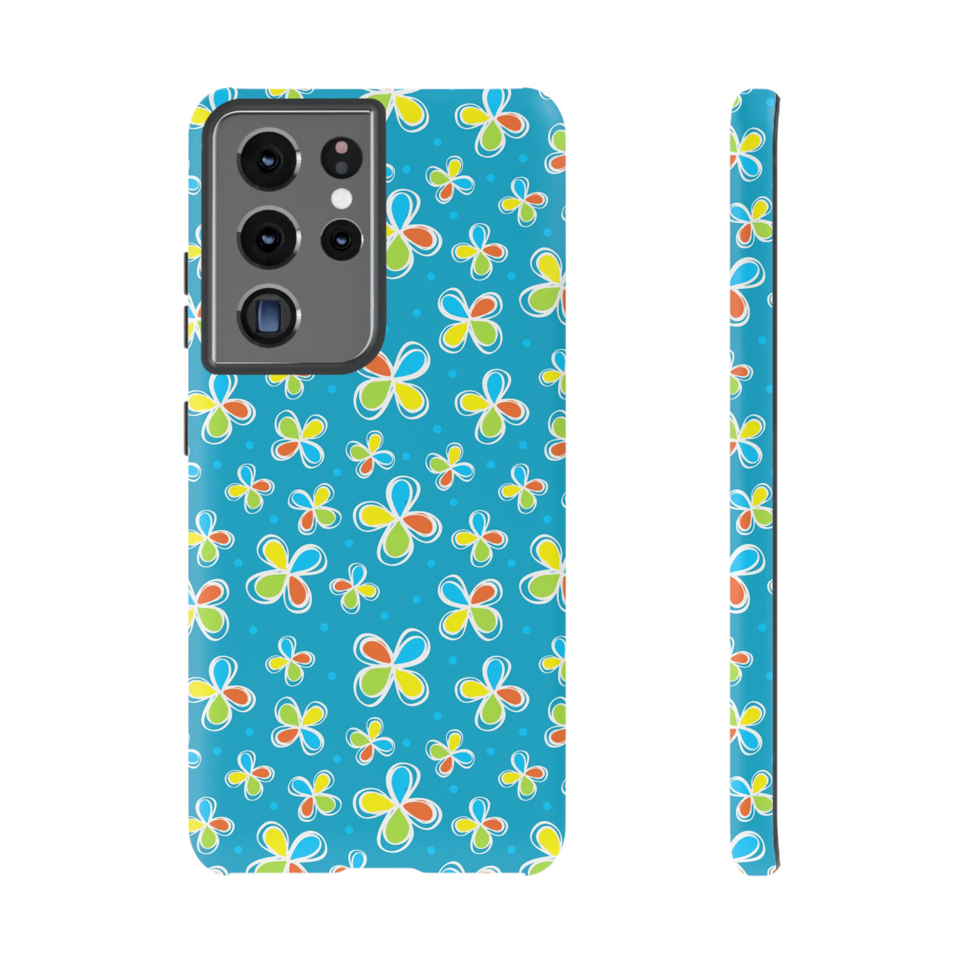 DoDo Flowers Blue Phone Case