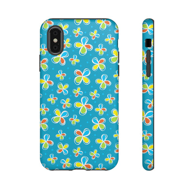 DoDo Flowers Blue Phone Case