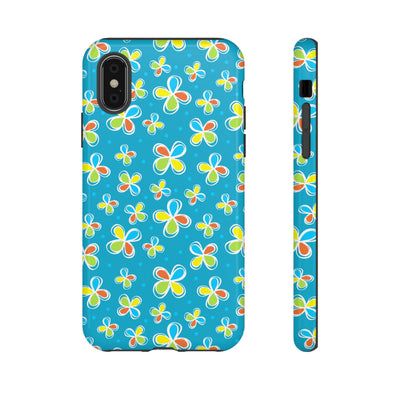 DoDo Flowers Blue Phone Case