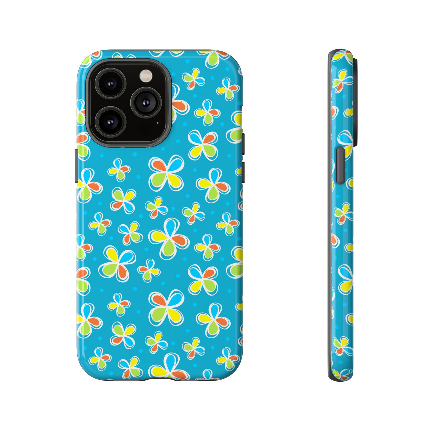 DoDo Flowers Blue Phone Case