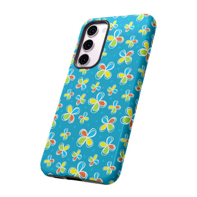 DoDo Flowers Blue Phone Case