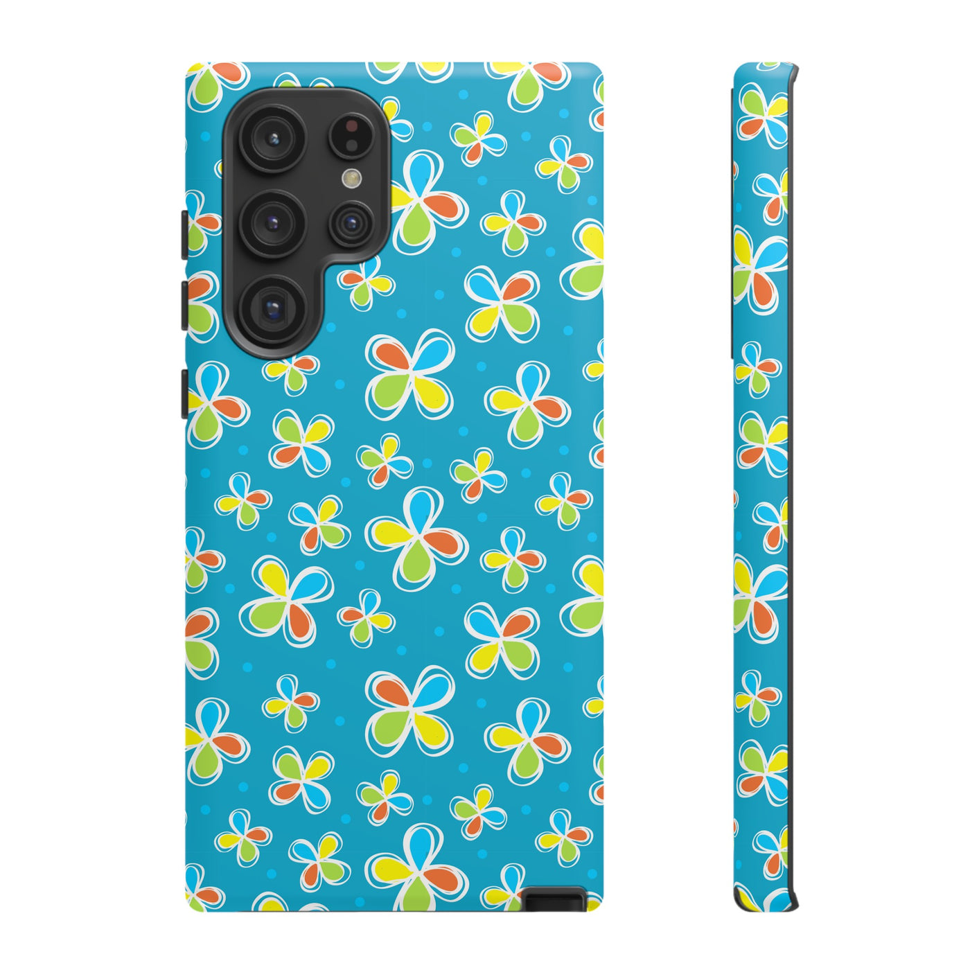 DoDo Flowers Blue Phone Case