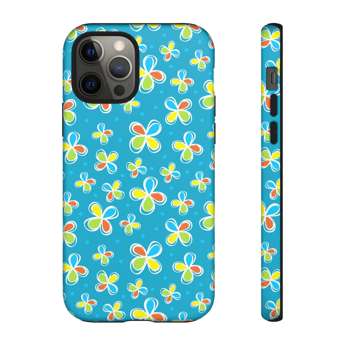 DoDo Flowers Blue Phone Case