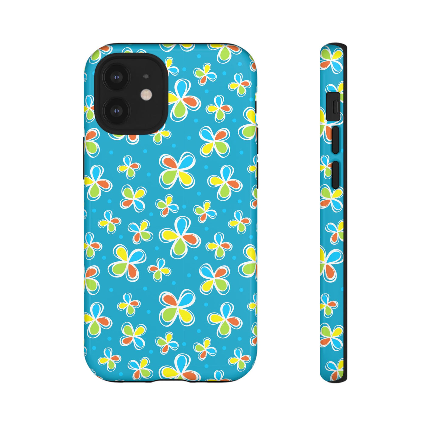 DoDo Flowers Blue Phone Case