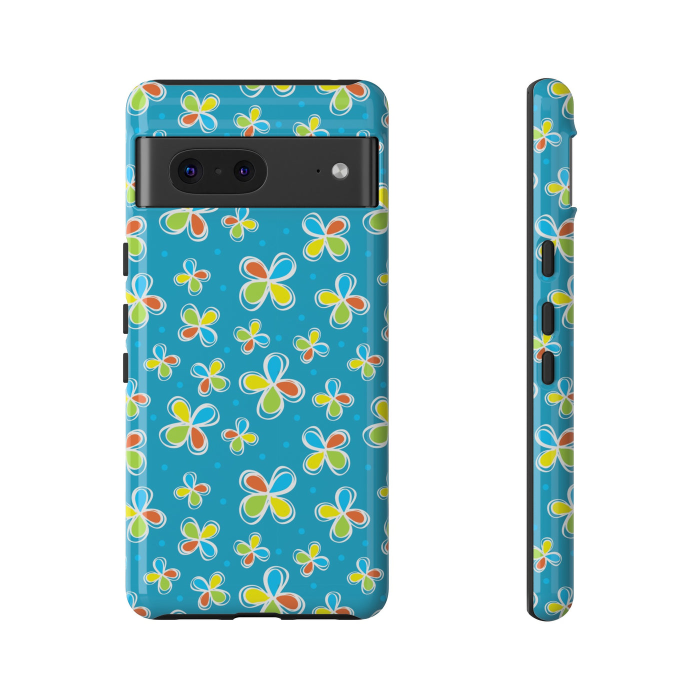 DoDo Flowers Blue Phone Case