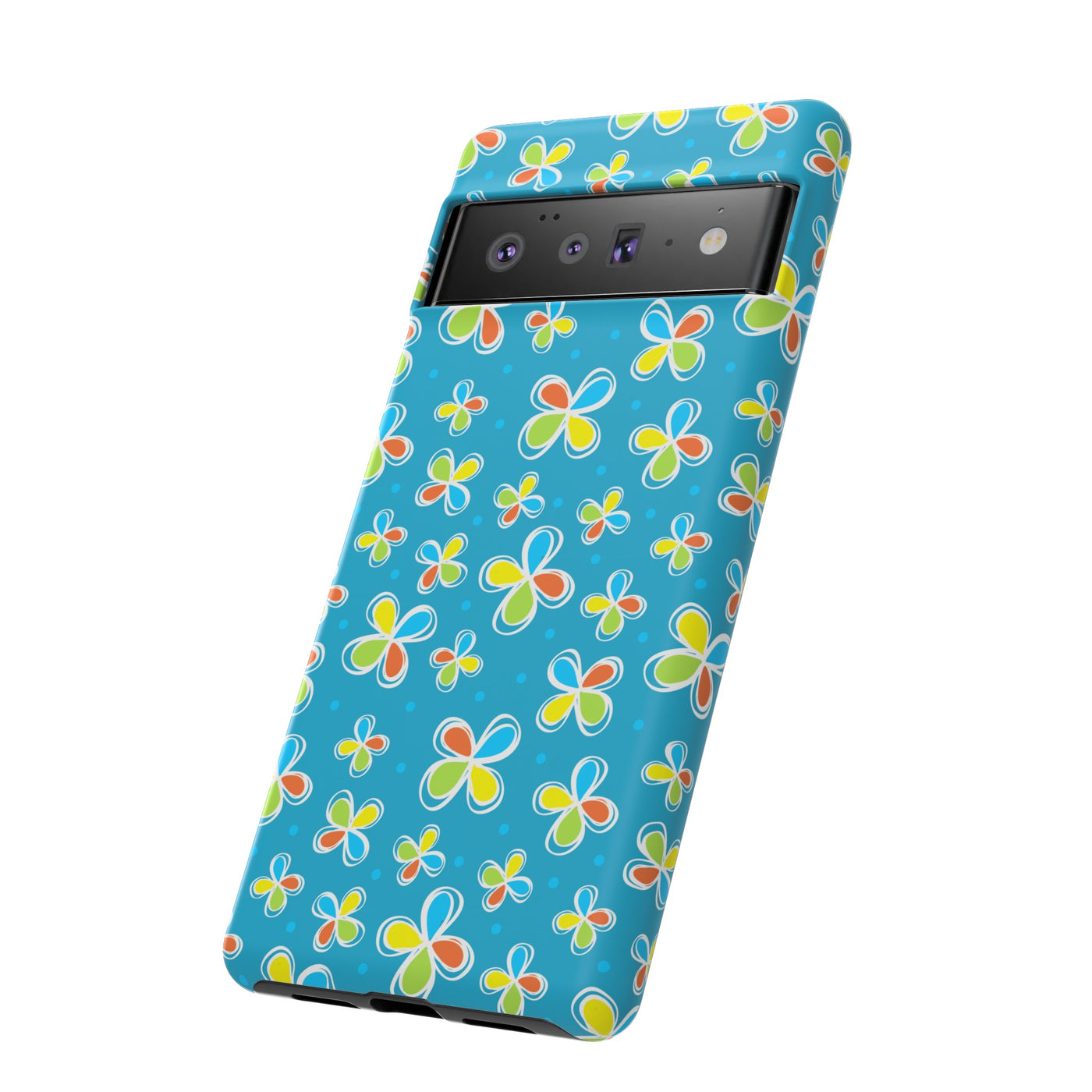 DoDo Flowers Blue Phone Case