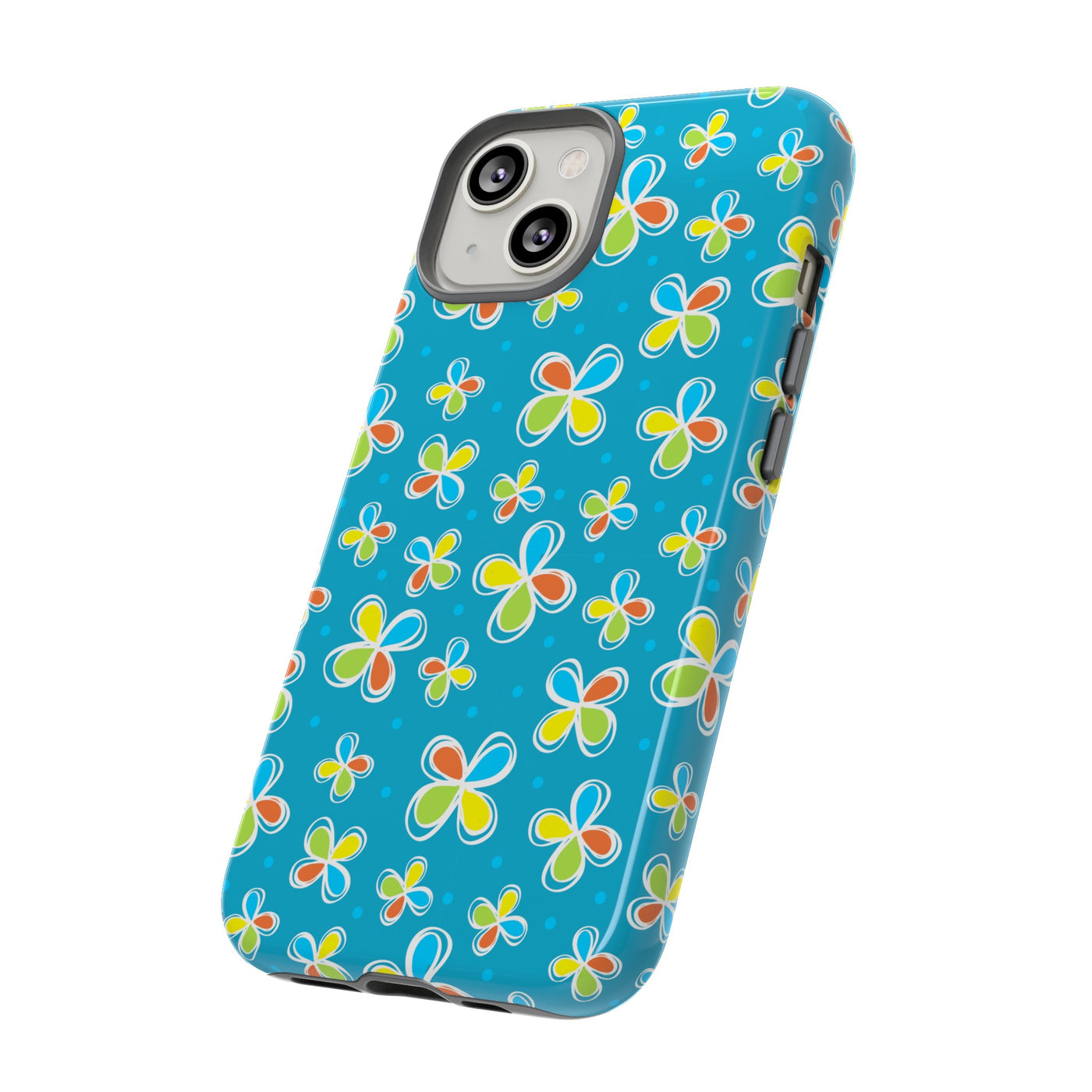 DoDo Flowers Blue Phone Case