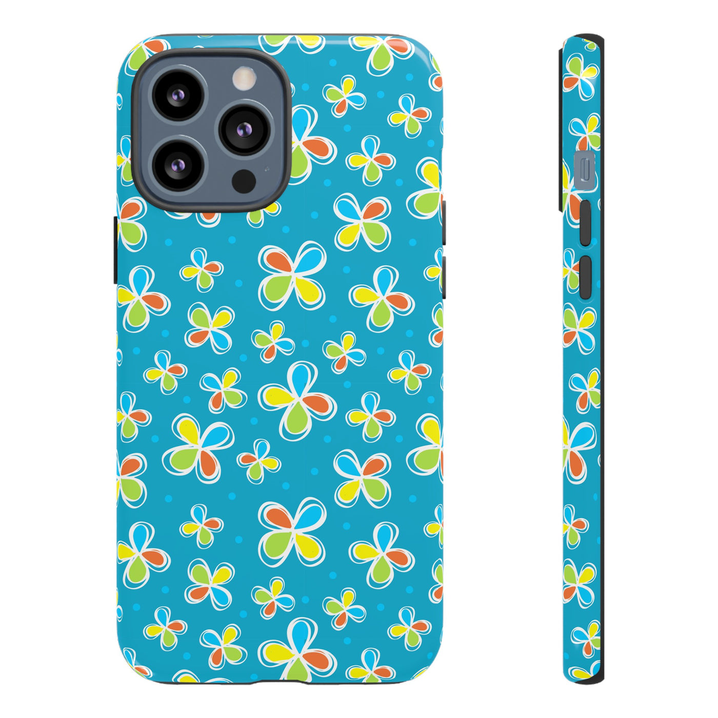 DoDo Flowers Blue Phone Case