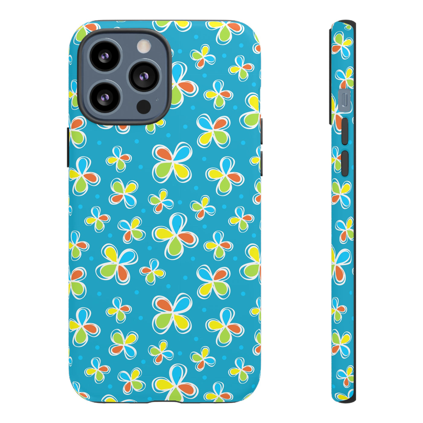 DoDo Flowers Blue Phone Case