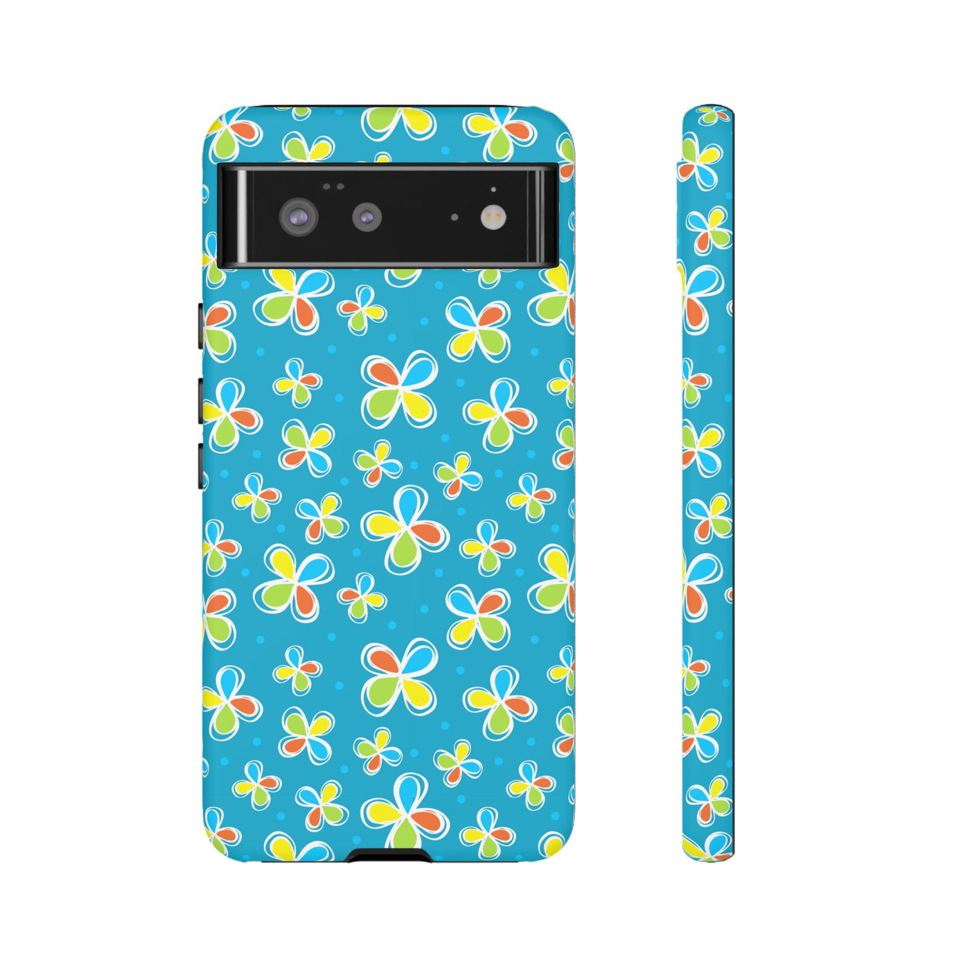 DoDo Flowers Blue Phone Case