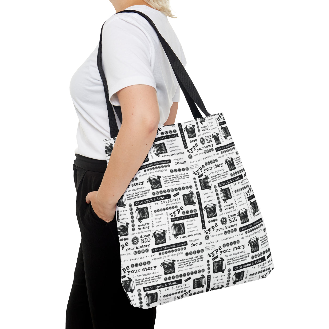 Type Your Own Story Tote Bag