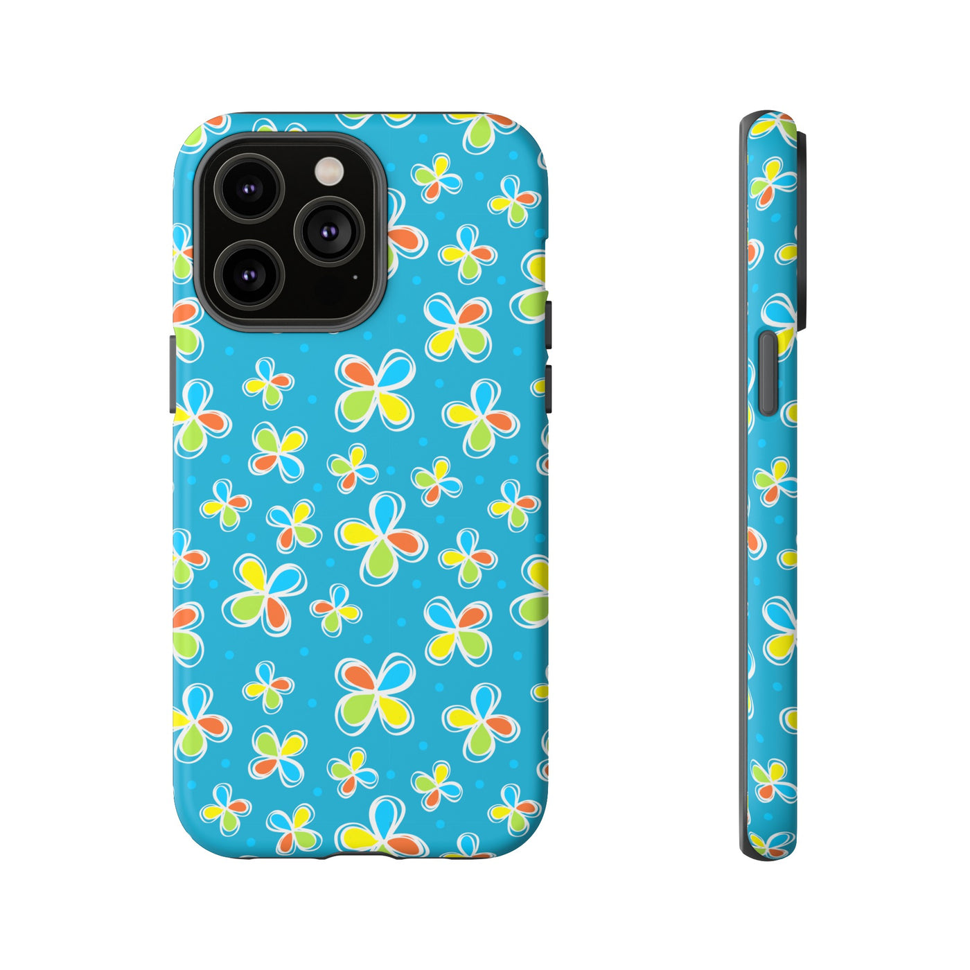 DoDo Flowers Blue Phone Case