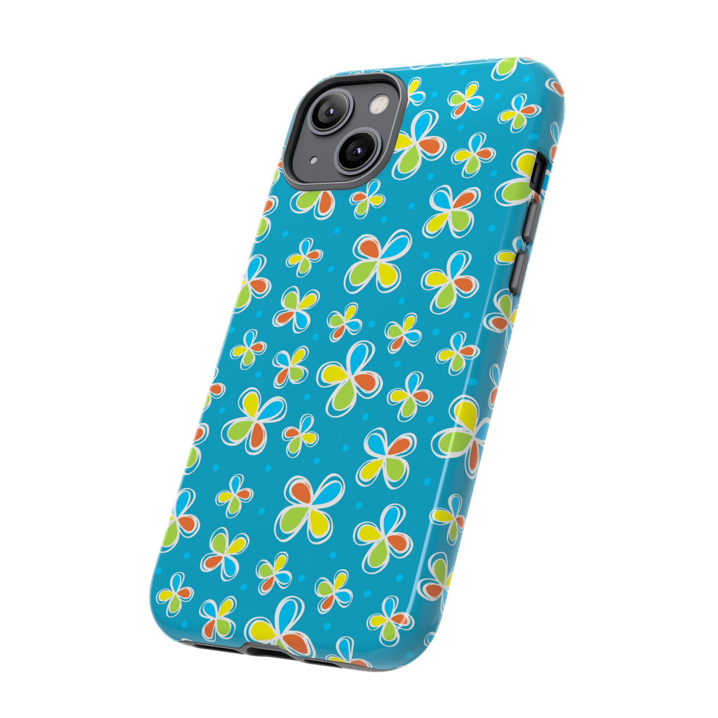 DoDo Flowers Blue Phone Case