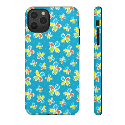 DoDo Flowers Blue Phone Case