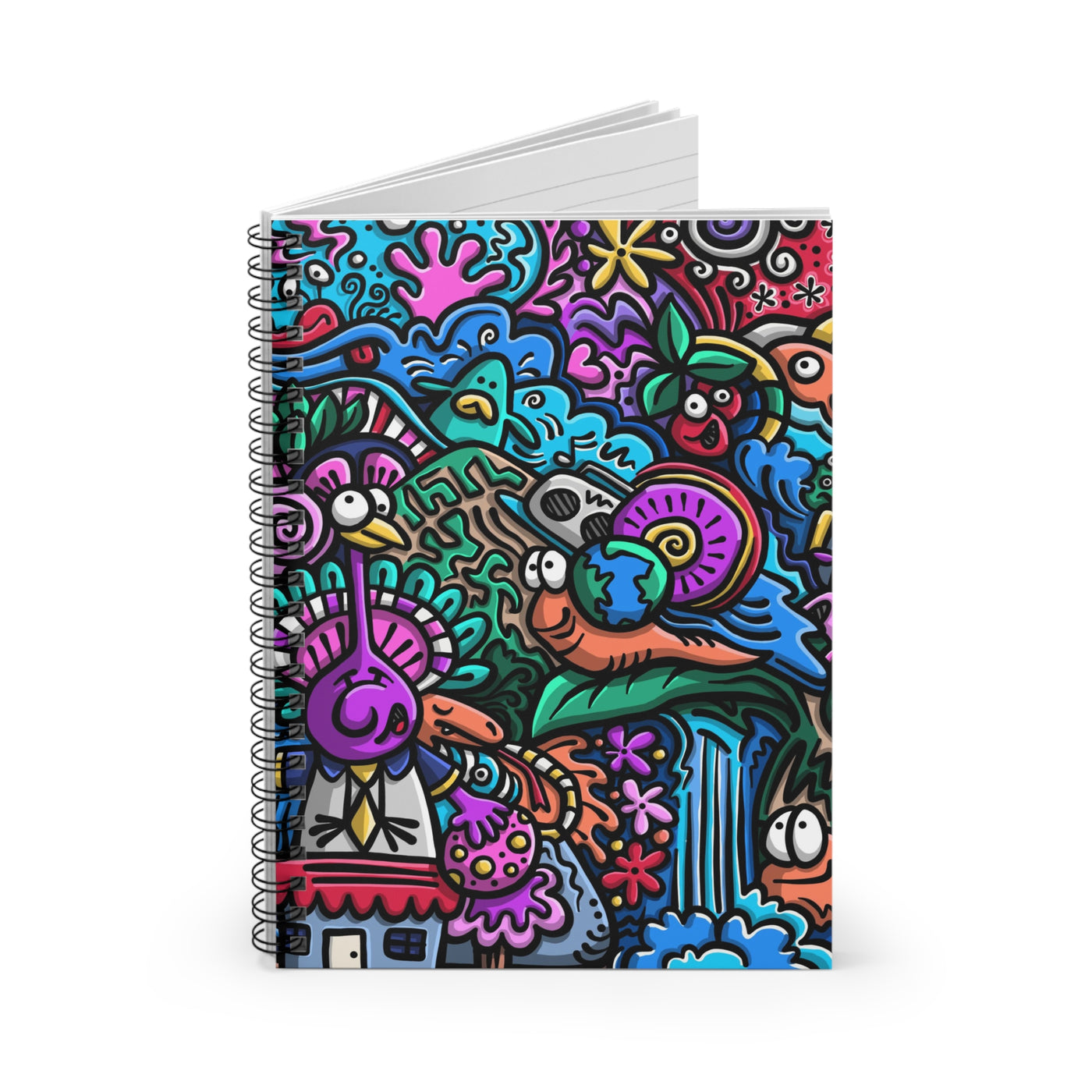 A World Of Fun Spiral Notebook