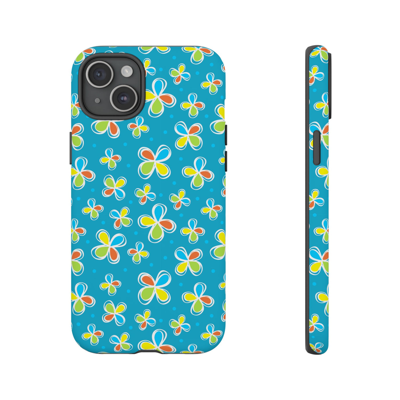 DoDo Flowers Blue Phone Case