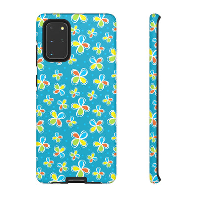 DoDo Flowers Blue Phone Case