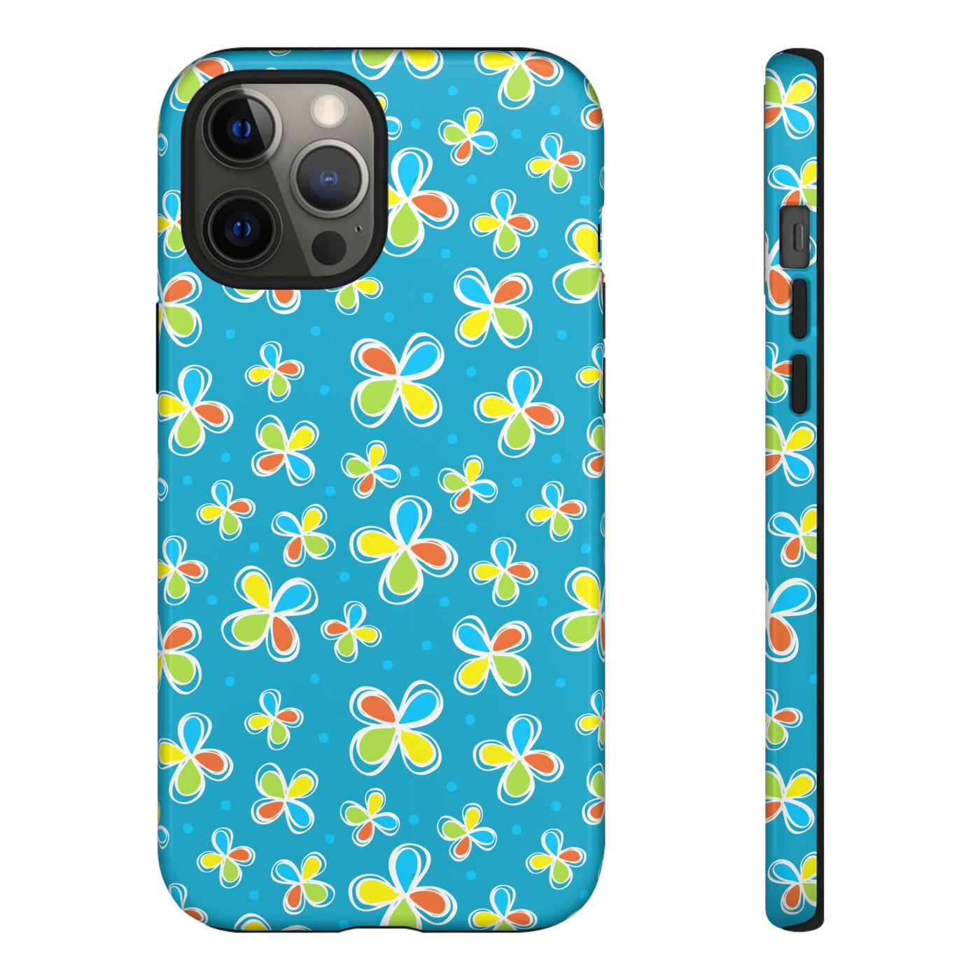 DoDo Flowers Blue Phone Case