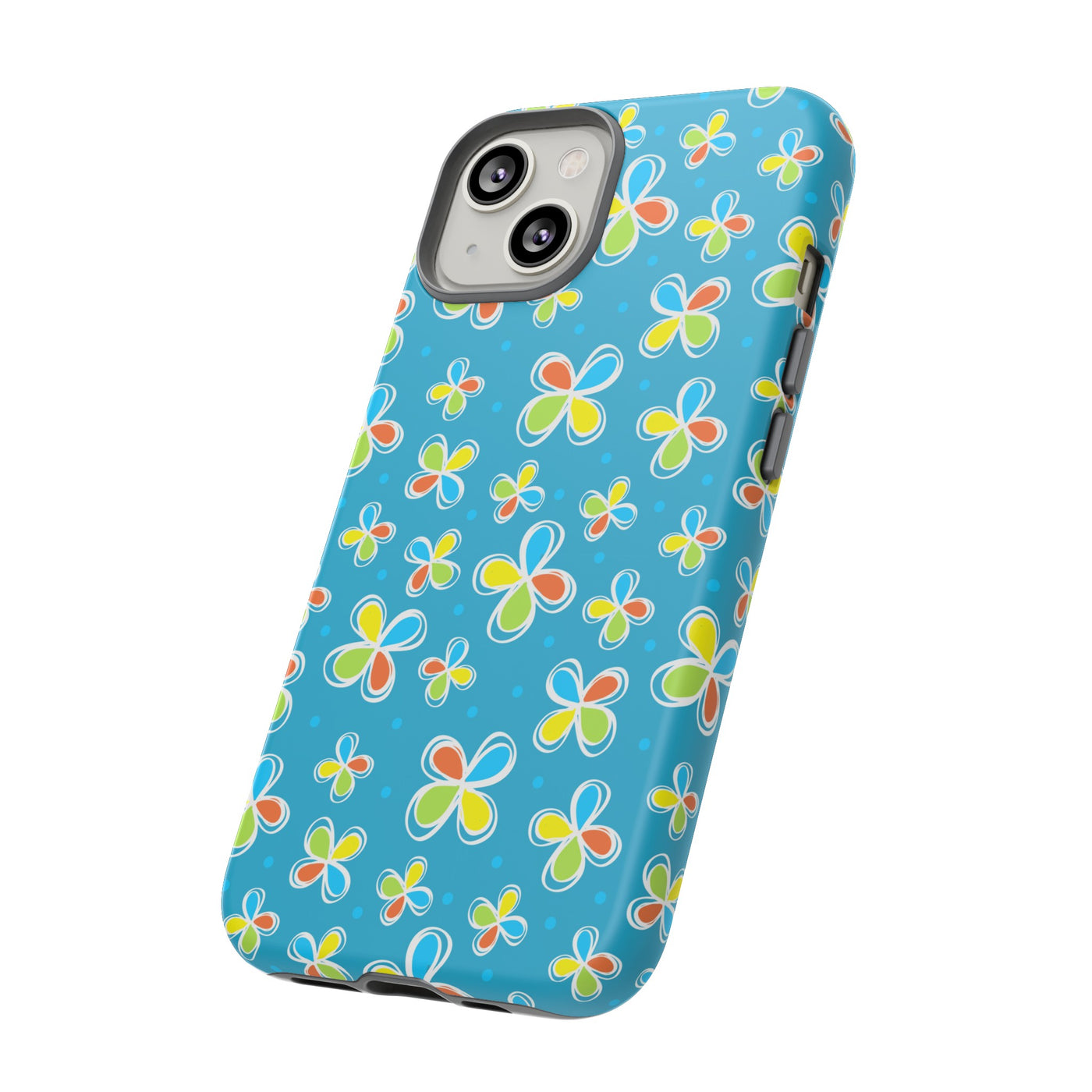 DoDo Flowers Blue Phone Case