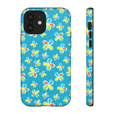 DoDo Flowers Blue Phone Case