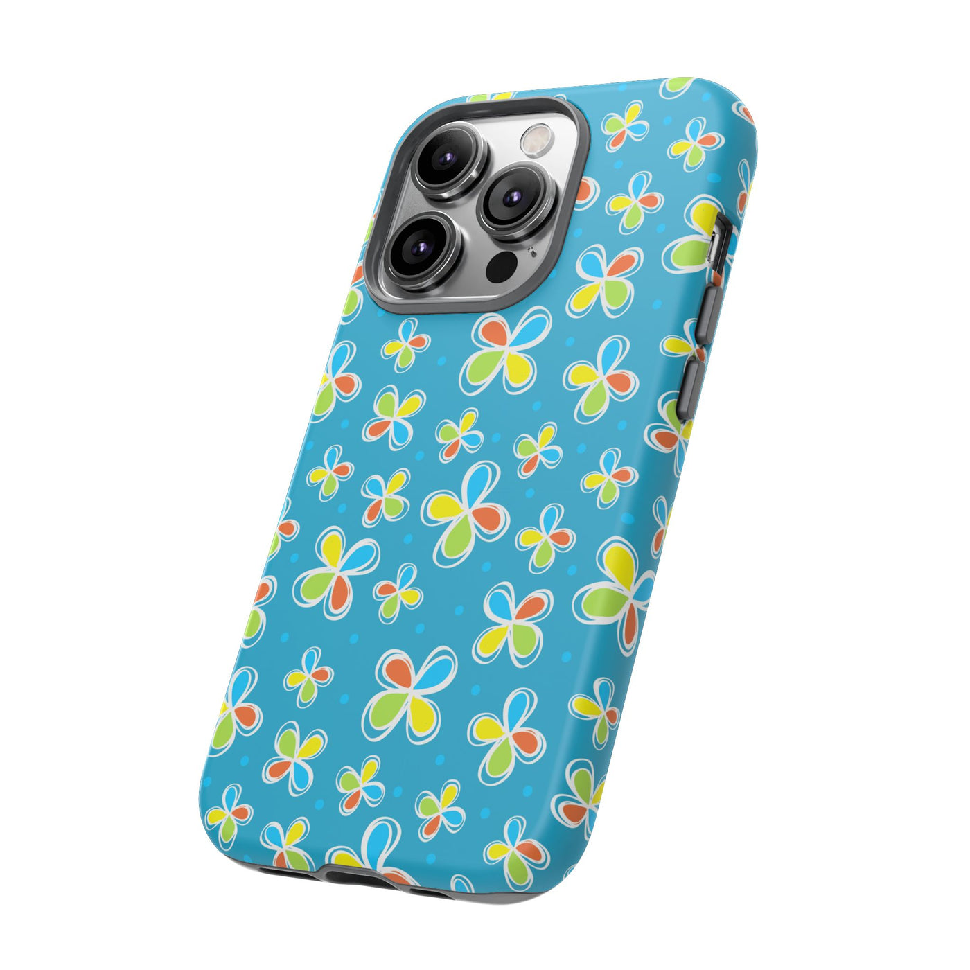 DoDo Flowers Blue Phone Case