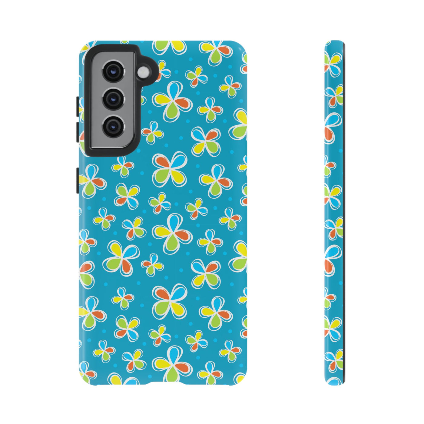 DoDo Flowers Blue Phone Case